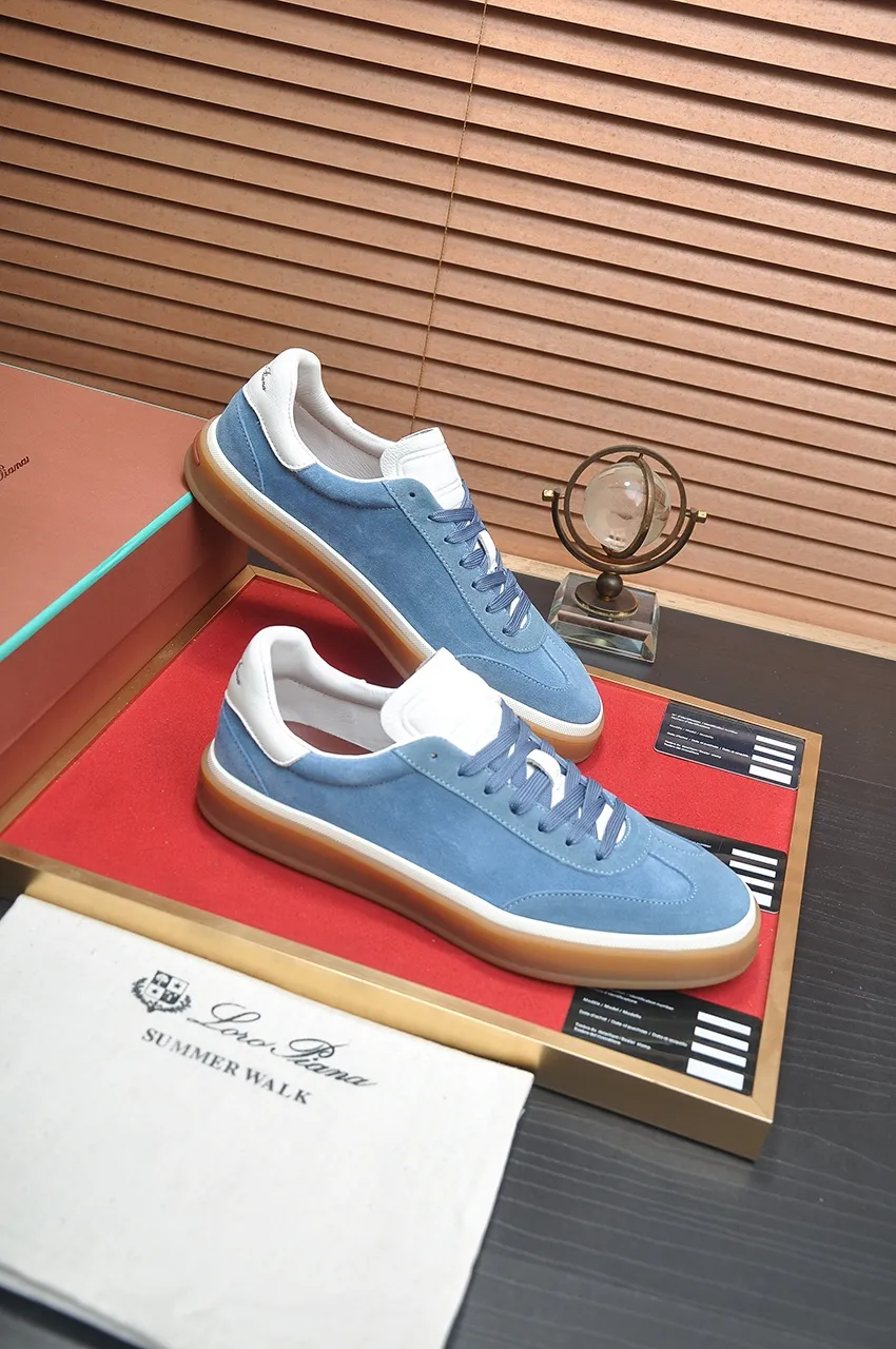 Men's men's shoes 💰540💶【𝐥𝐨𝐫𝐨 𝐏𝐢𝐚𝐧𝐚】lp classic loafers, an Italian treasure brand, the only brand that can match Hermès! Only after wearing it do we realize that we cannot let down our feet. The upper is imported cashmere, the lining of water-dyed cowhide ➕ the cowhide feet, the official original glass rubber outsole, and the pendant. Exclusive original packaging (tag ➕ brand paper ➕ outer box ➕ hand bag) code number: 38-45